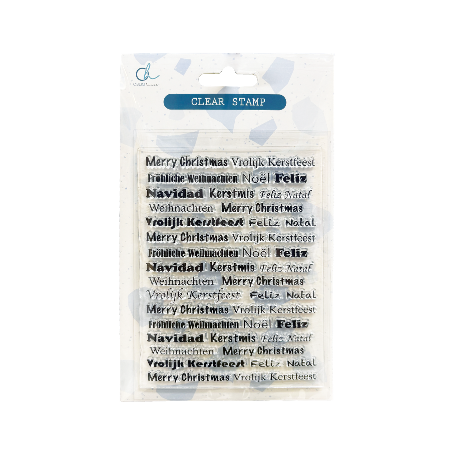 CLEAR STAMP ZCS-Y006B