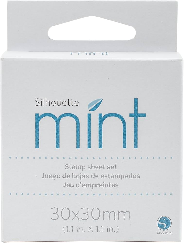SILHOUETTE MINT STAMP SHEET 30X30MM