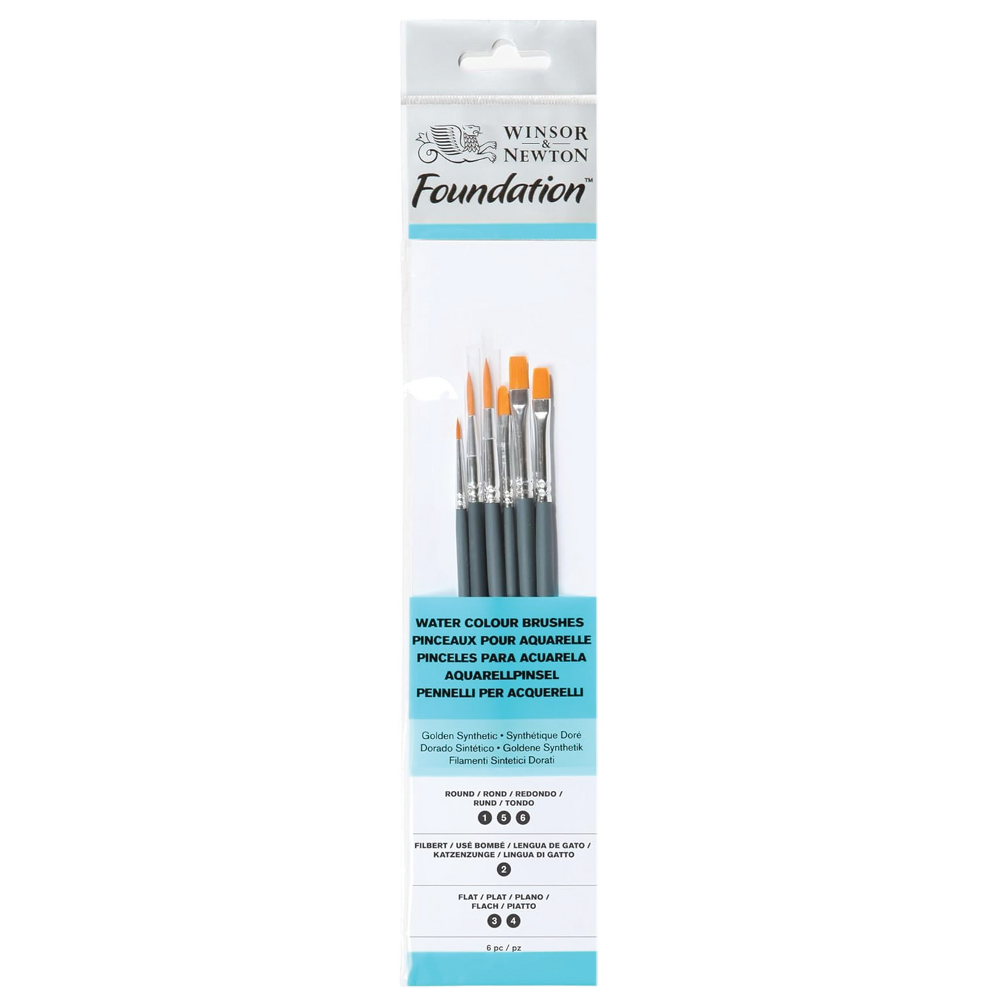 WINSOR & NEWTON WATERCOLOR FOUNDATION 6 PCS SET