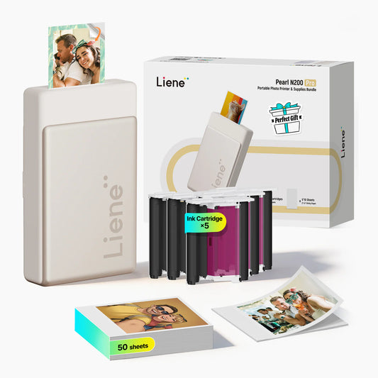 Pearl N200 Pro Bundle + 50 Sticker Papers - Gold