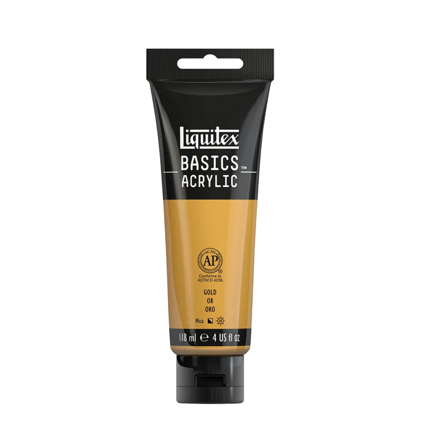 Liquitex Basic Acrylic Paint Gold 118 mL