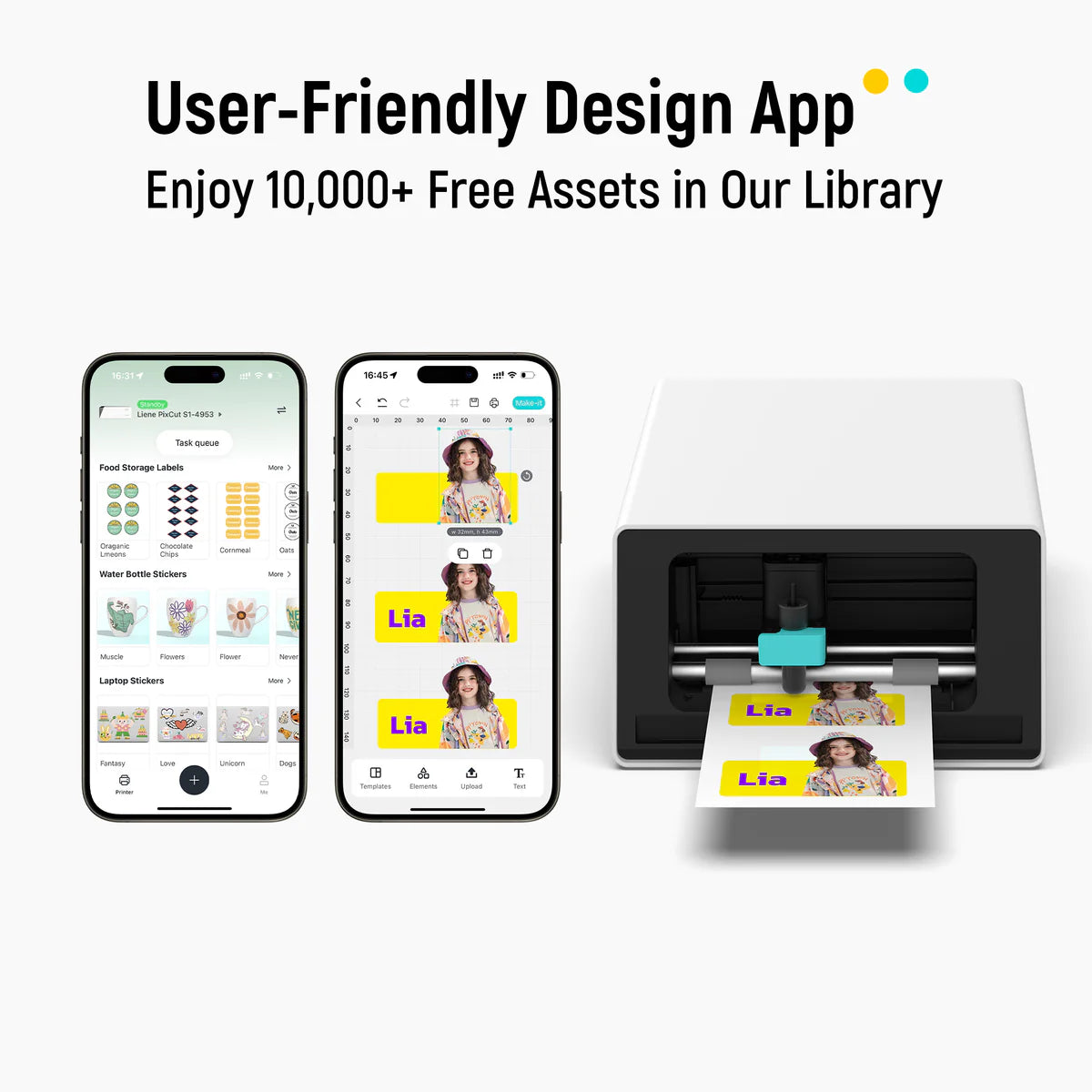 PixCut S1 - Photo Sticker Printer and Cutter