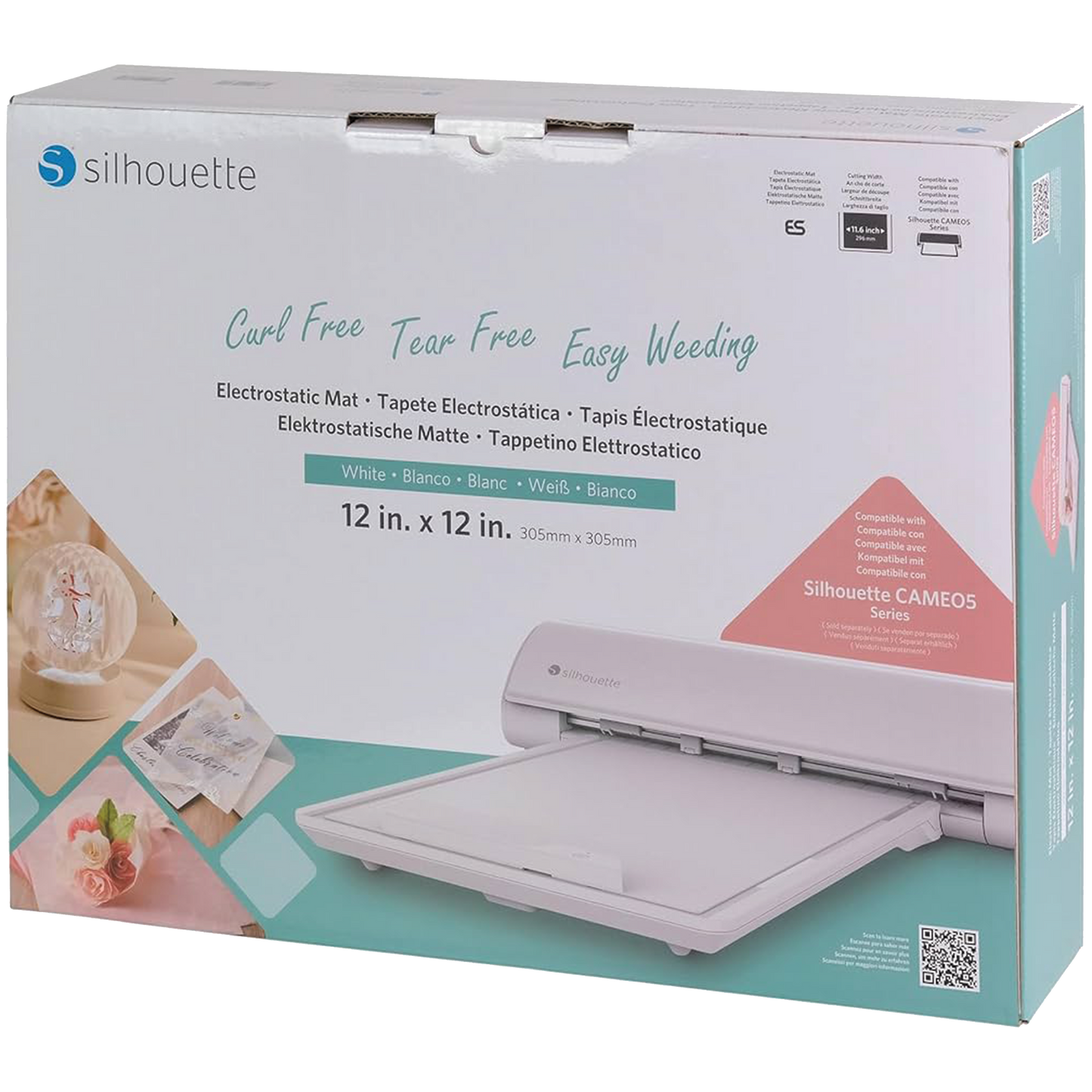 Electrostatic Mat - 12 x 12 (White)